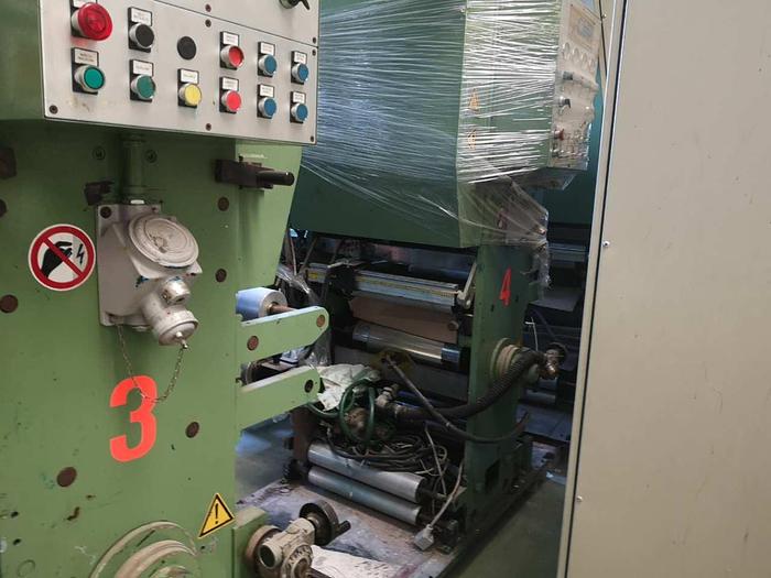 Used CMR Rotolabel 500 – 6 col. rotogravure printing machine