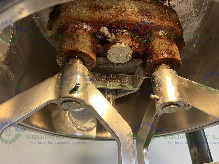 Used Charles Ross LDM-4 Double Planetary Jacketed Mixer 4 Gallon w/ 1.5 HP Motor