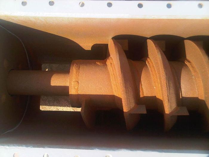 Used 12" x 20' SINGLE DENVER SINGLE SCREW HOLOFLITE DRYER - C/S - WATER OR OIL