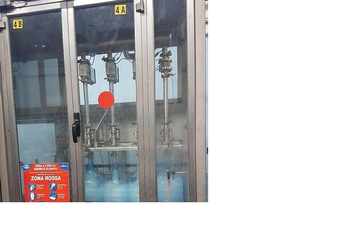 Usato MACCHINA RIEMPIMENTO MONOBLOCCO MARCA "BARDI VITTORIA 5G RL3 - TP1