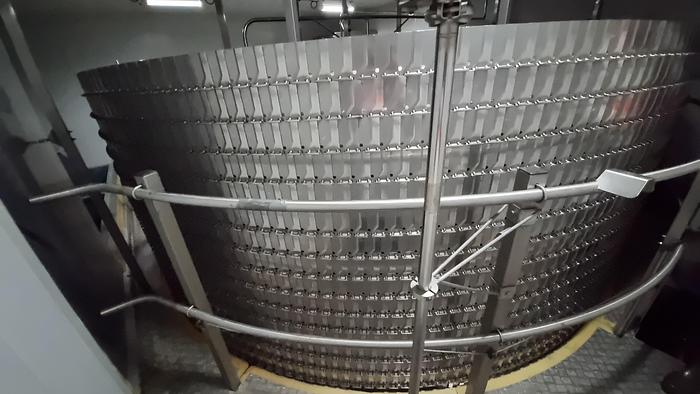 Used FRIGOSCANDIA GYROCOMPACT GCM76-10-29-10 EW CCR SPIRAL FREEZER