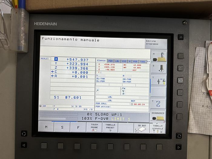 Usato 2008 BRIDGEPORT HARDINGE XR 600 5AX