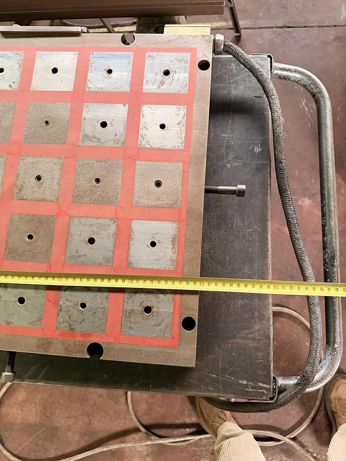 Usato Piani Magnetici TECNOMAGNETE 800 x 500