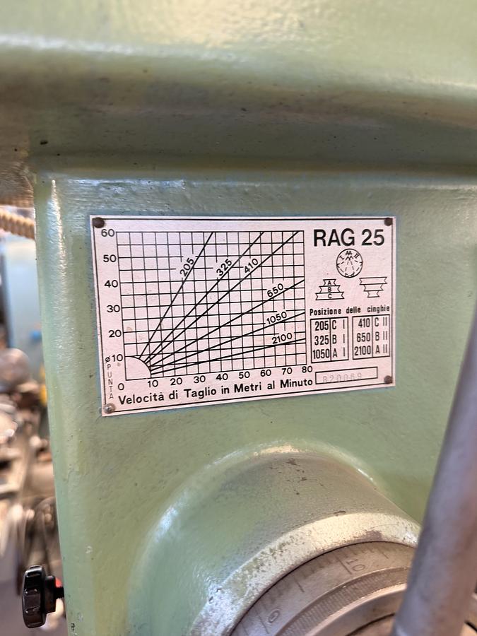 Usato Trapano a Colonna SERRMAC RAG 25