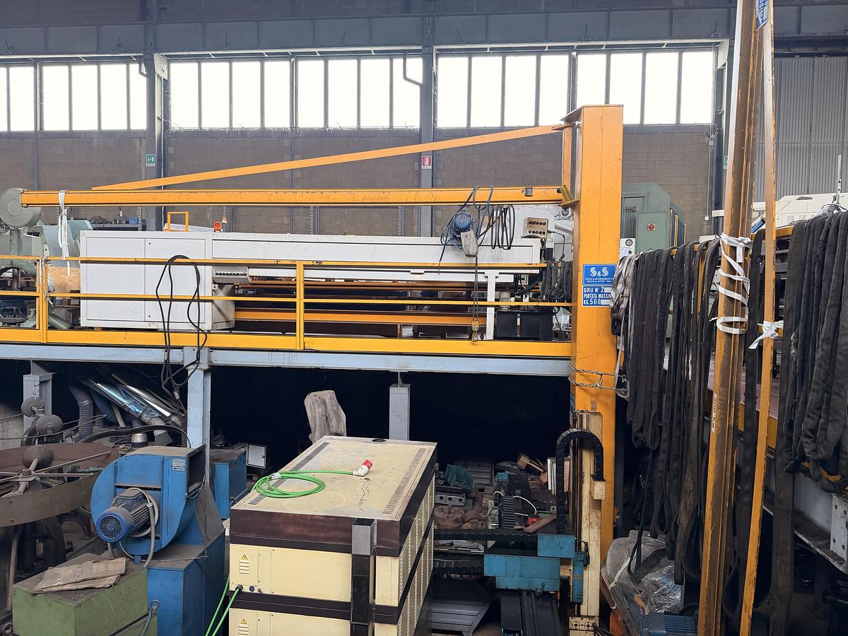 Ottime Gru a bandiera S & S con paranco DEMAG PK 2 NF