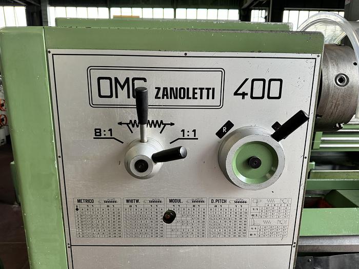 Ottime Tornio Parallelo OMG ZANOLETTI 400