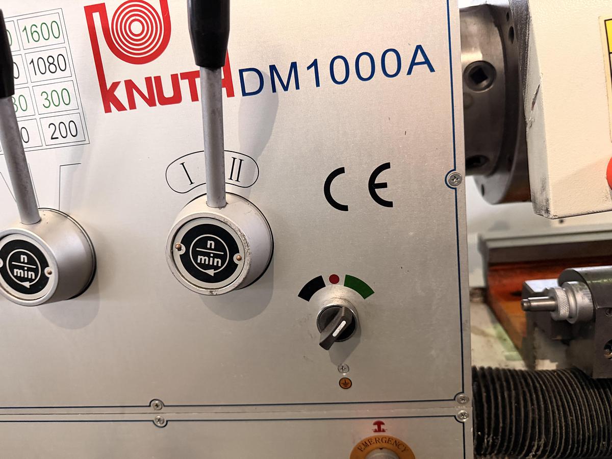Ottime Tornio Parallelo KNUTH DM - 1000 A