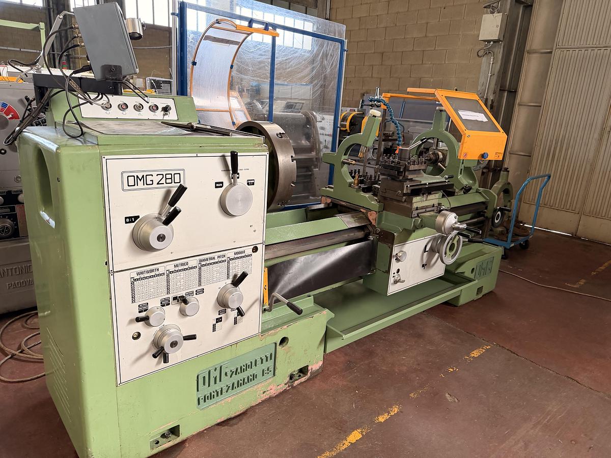 Ottime Tornio Parallelo OMG ZANOLETTI OMG 280