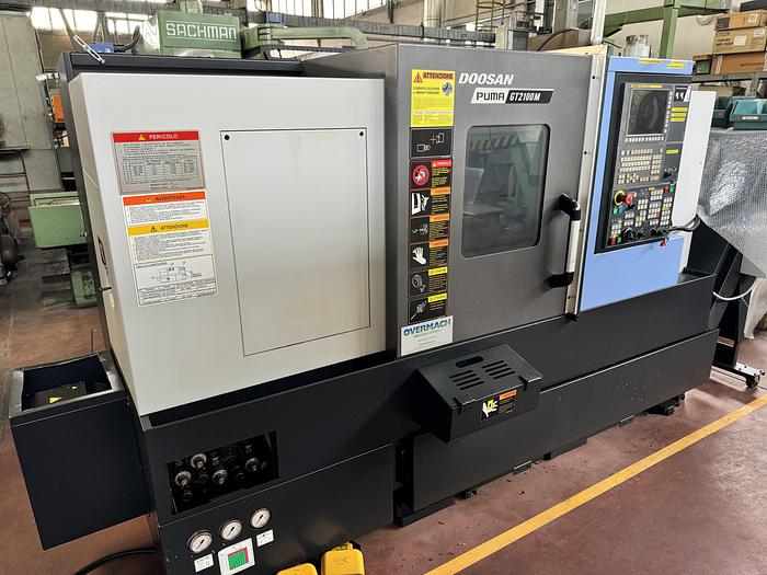As new Tornio Cnc DOOSAN PUMA GT 2100 M