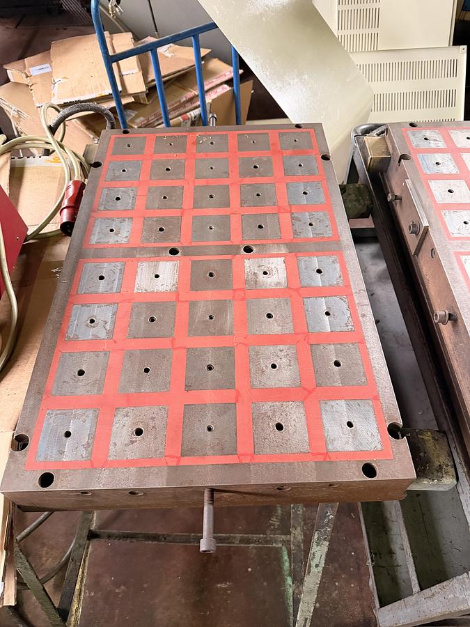 Usato Piani Magnetici TECNOMAGNETE 800 x 500