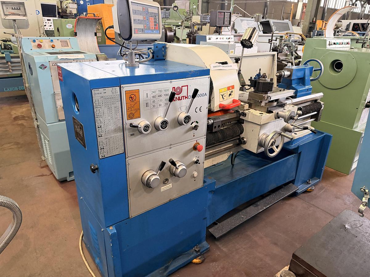 Ottime Tornio Parallelo KNUTH DM - 1000 A