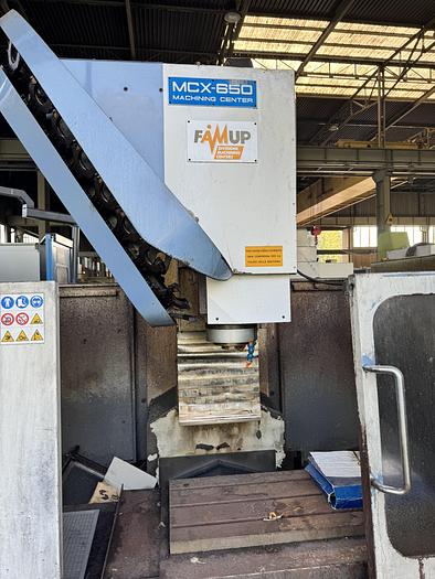 Da sistemare Centro di Lavoro Verticale FAMUP MCX 650