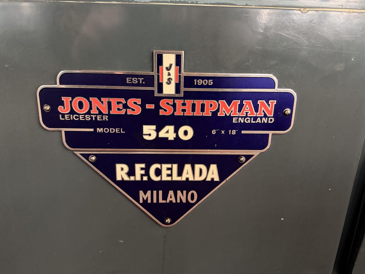 Buone Rettifica Tangenziale JONES & SHIPMAN 540