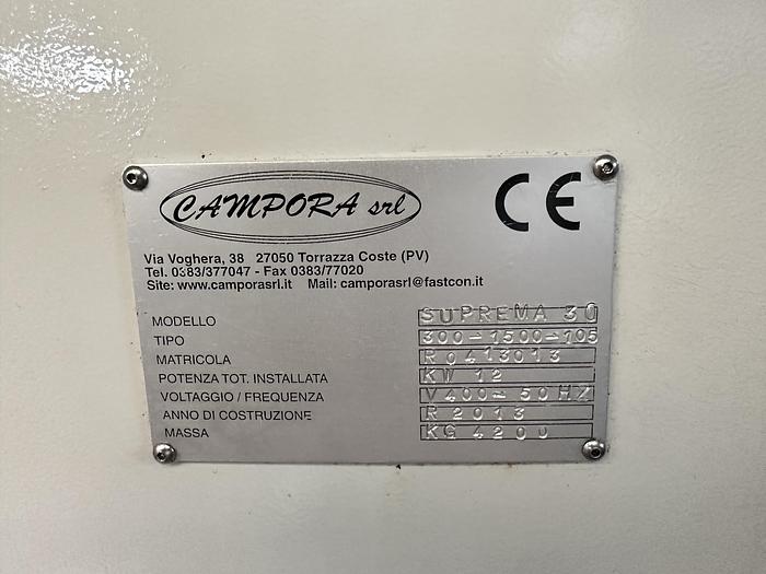 As new Tornio ad Autoapprendimento BMP VOGHERA SPC 300 SUPREMA 30 300-1500-105