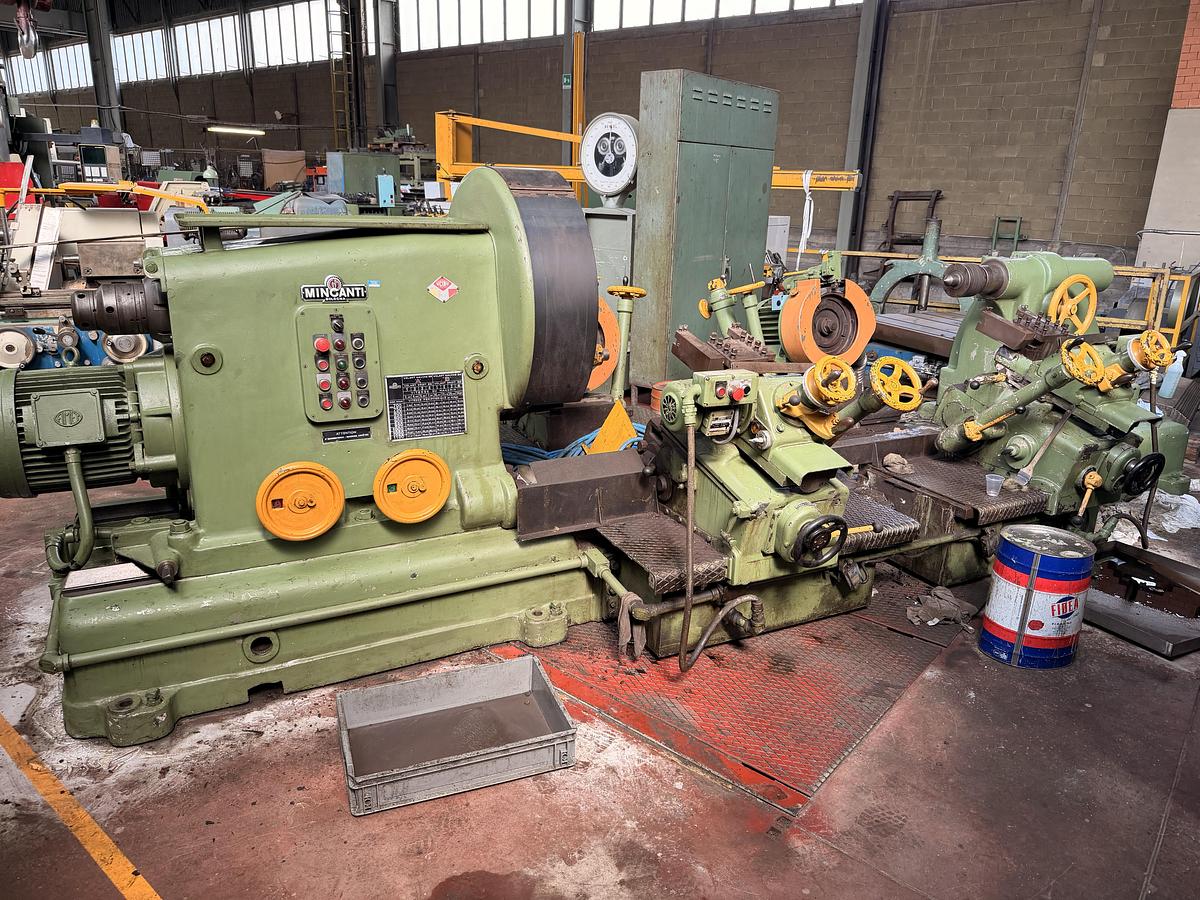 Buone Tornio per Scalettatura Assi Ferroviari MINGANTI