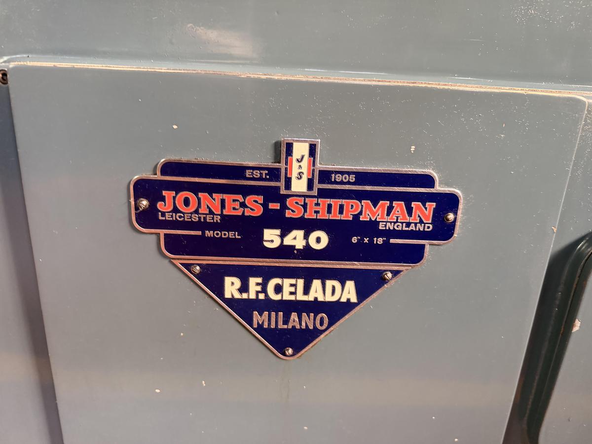 Buone Rettifica Tangenziale JONES & SHIPMAN 540