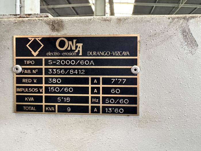 Usato Elettroerosione a tuffo ONA BN 180
