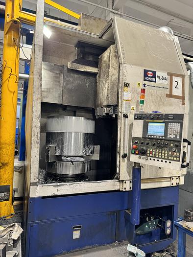 Installata Tornio Verticale Cnc HONOR SEIKI VL 86 Ai