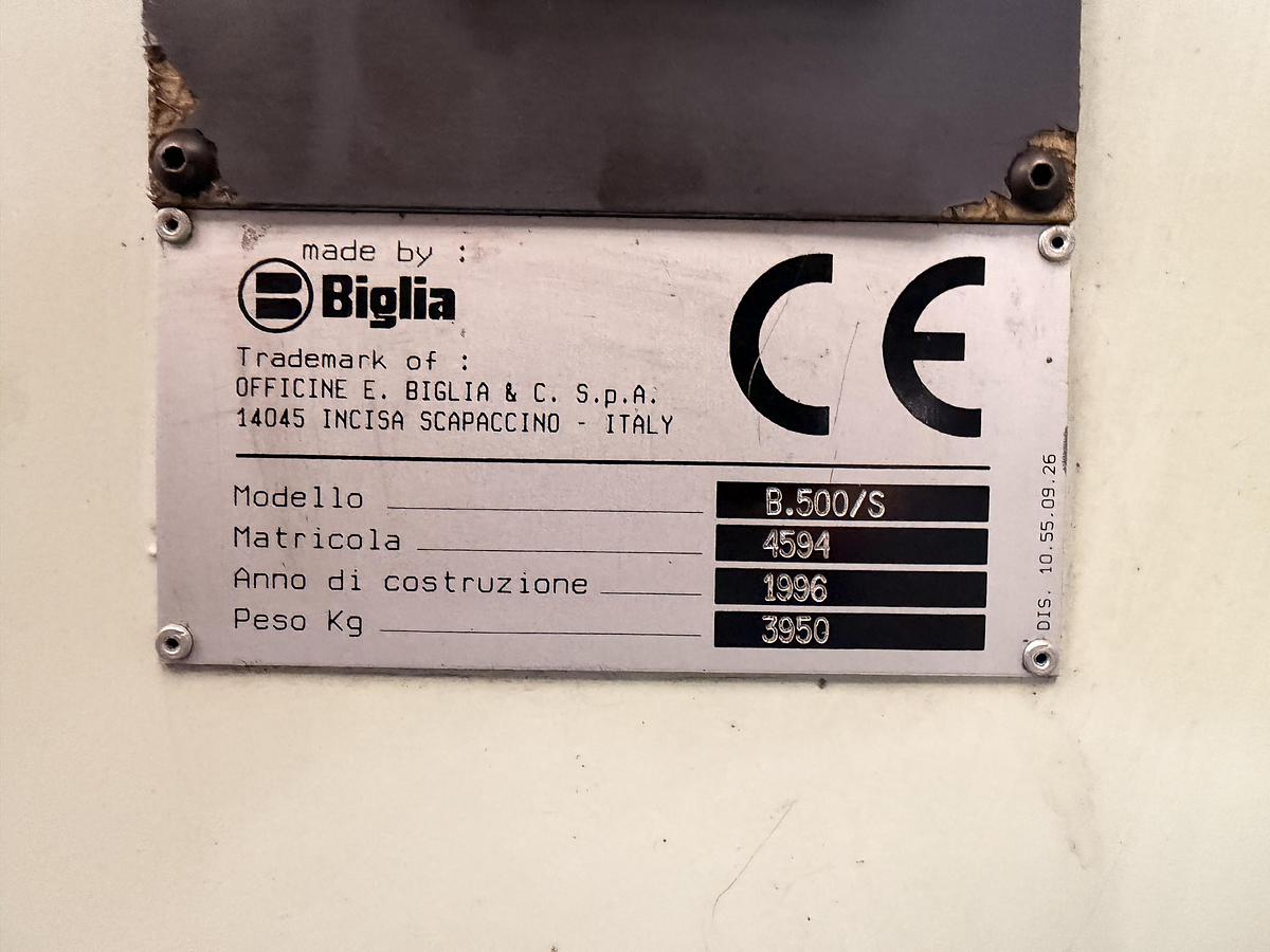 Buone Tornio Cnc BIGLIA B 500