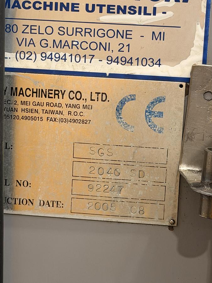 Buone Rettifica Tangenziale FREEPORT SGS-2040 SD