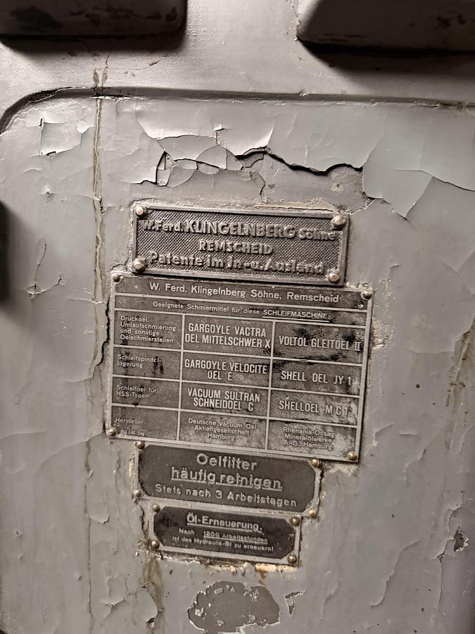 Buone Affilatrice per Creatori KLINGELNBERG