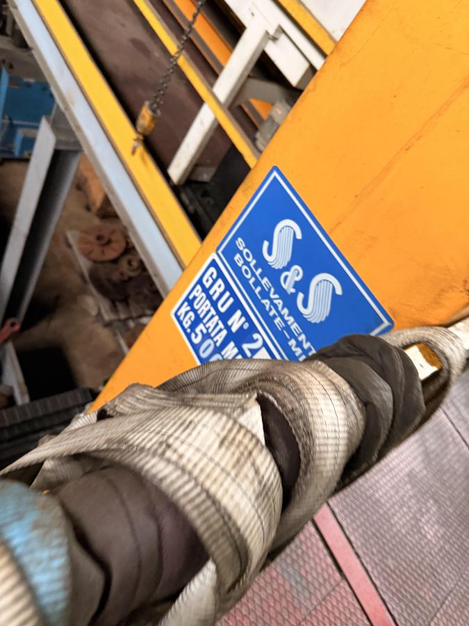 Ottime Gru a bandiera S & S con paranco DEMAG PK 2 NF