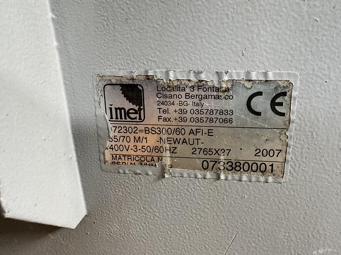 Ottime SEGATR IMET BS 300/60 AFI-E