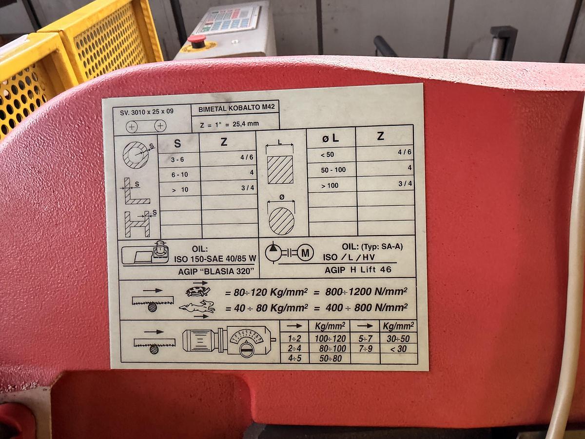 Ottime Segatrice a Nastro Automatica BIANCO MOD 350