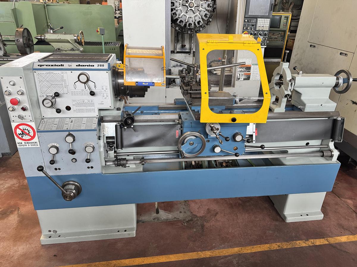 Ottime Tornio Parallelo GRAZIOLI DANIA 200