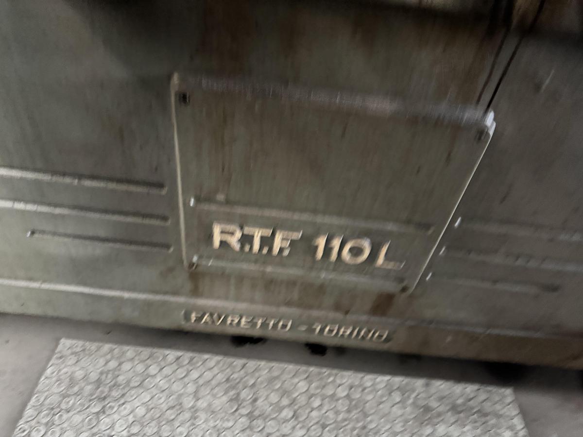 Usato Rettifica Tangenziale FAVRETTO RTF 110 L