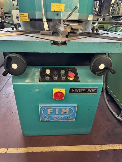 Ottime Scantonatrice Oleodinamica ad Angolo Variabile FIM VERSA 206 EC