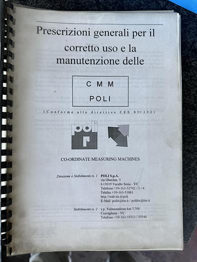 Ottime Macchina di misura coordinate POLI SKY 5
