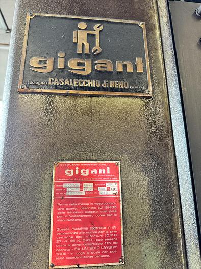 Installata GIGANT GTP 100
