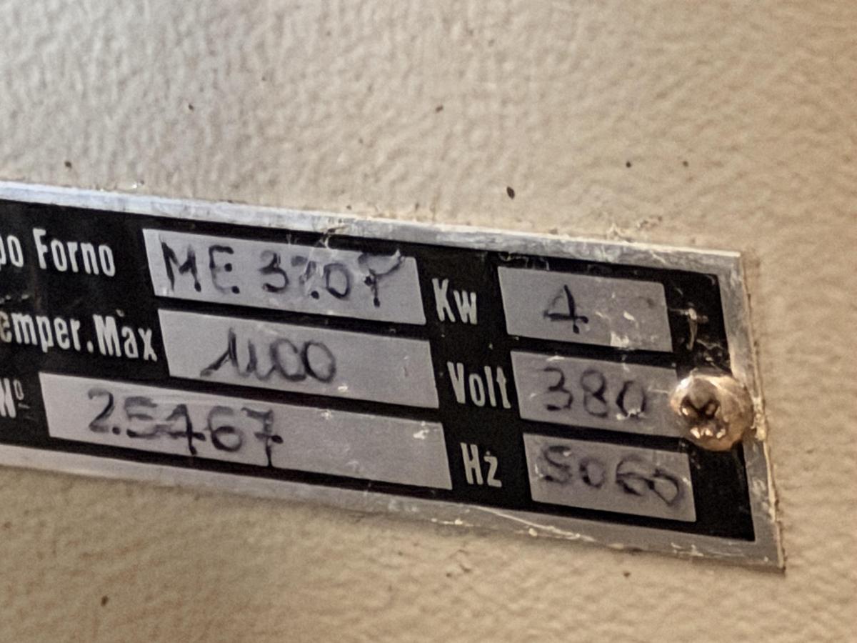 Ottime Forno Muffola PREDERI ME 3201