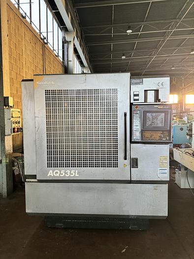 Installata Elettroerosione a Filo Cnc SODICK AQ535L