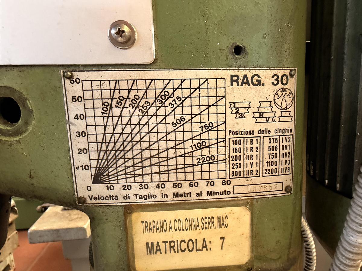 Usato SERRMAC RAG 30