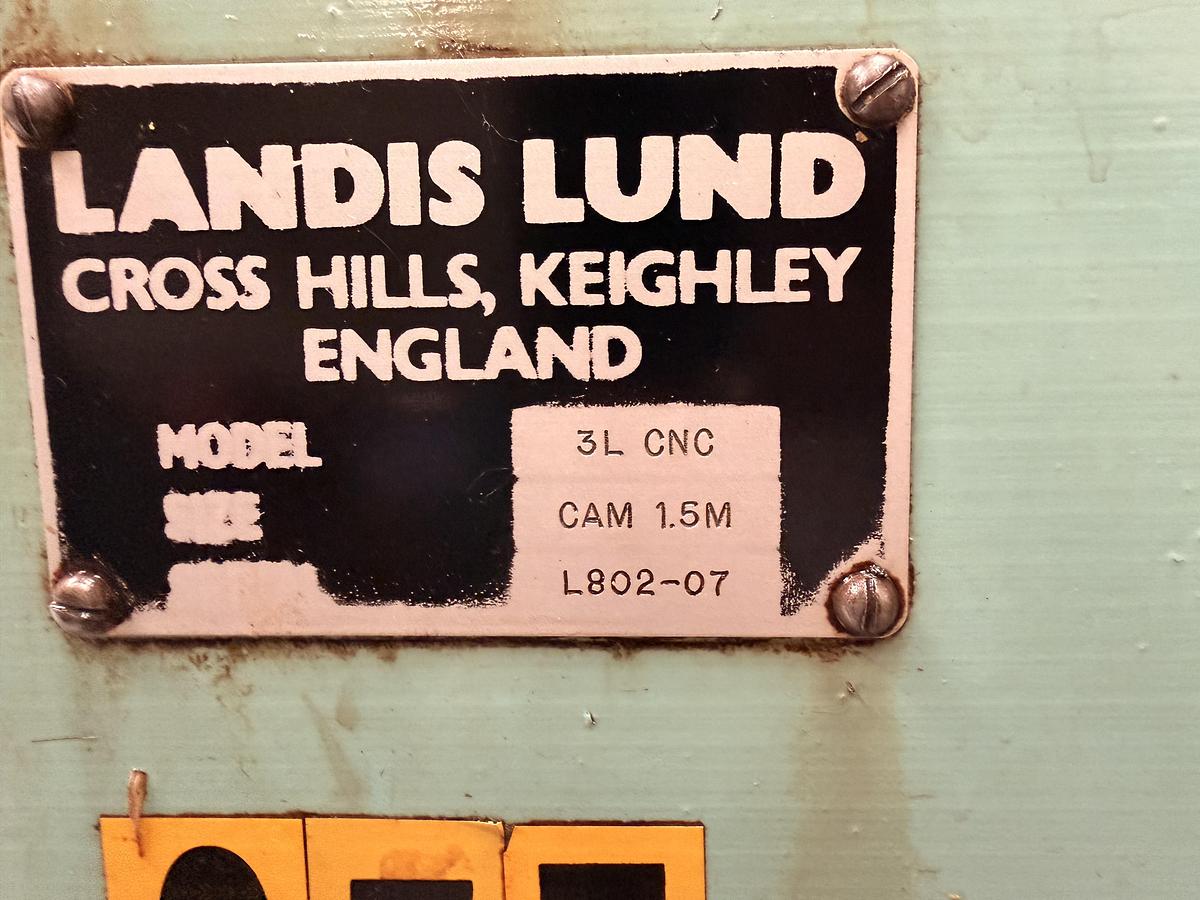 Installata 1990 LANDIS LUND 3L CNC CAM 1.5M