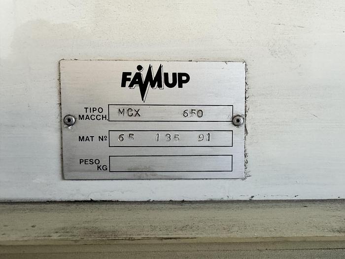 Da sistemare Centro di Lavoro Verticale FAMUP MCX 650