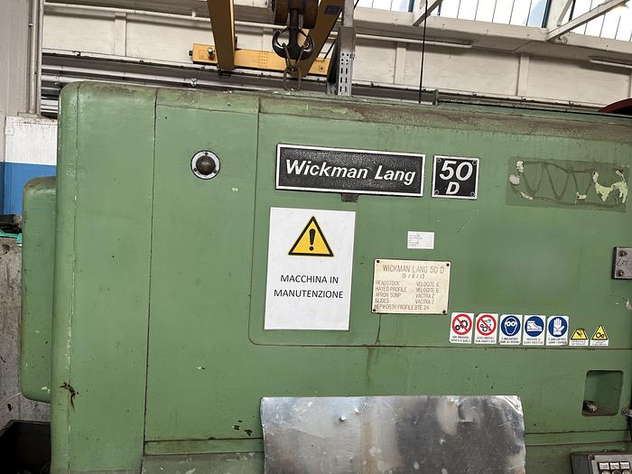 Buone Tornio Parallelo WICKMAN LANG 50 D