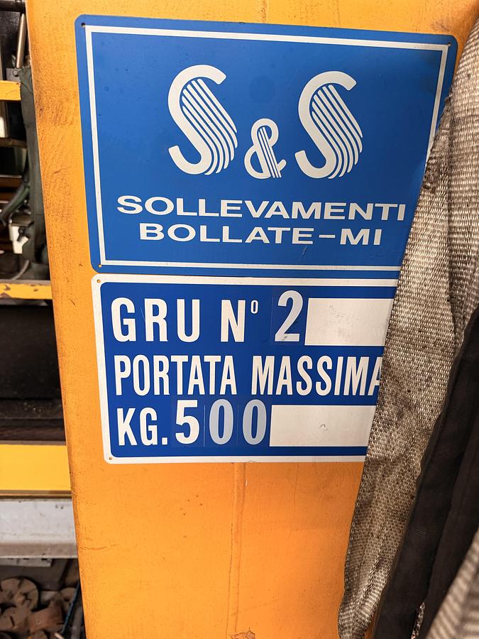 Ottime Gru a bandiera S & SDEMAG PK 2 NF