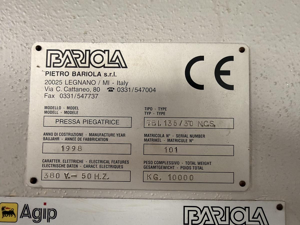 Ottime 1998 BARIOLA PBI 135/30 NCS
