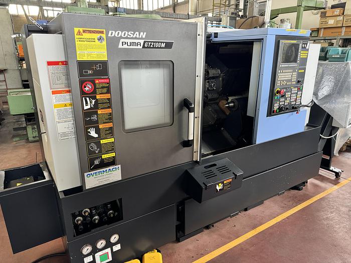 As new Tornio Cnc DOOSAN PUMA GT 2100 M