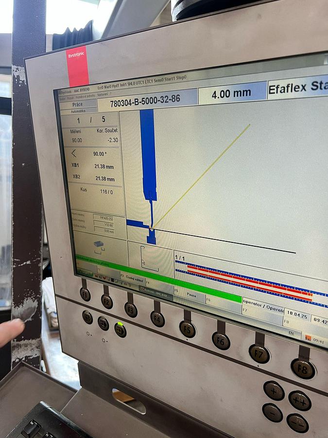 Installata Pressa Piegatrice Cnc BYSTRONIC XPERT 400 x 6200