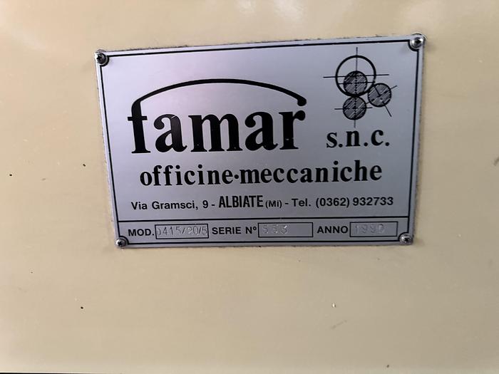 Ottime Calandra idraulica a 4 rulli FAMAR 0415/20/5