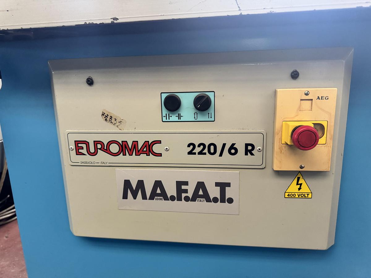 Ottime Scantotrice ad Angolo Variabile EUROMAC AV 220/6