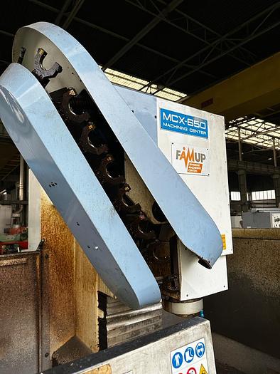 Da sistemare Centro di Lavoro Verticale FAMUP MCX 650