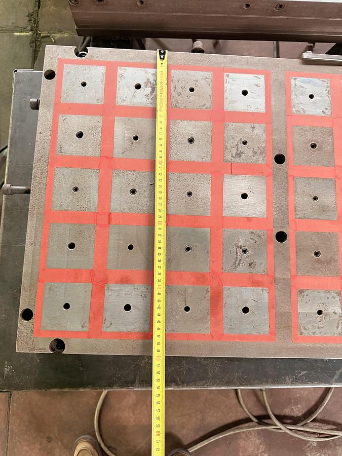 Usato Piani Magnetici TECNOMAGNETE 800 x 500