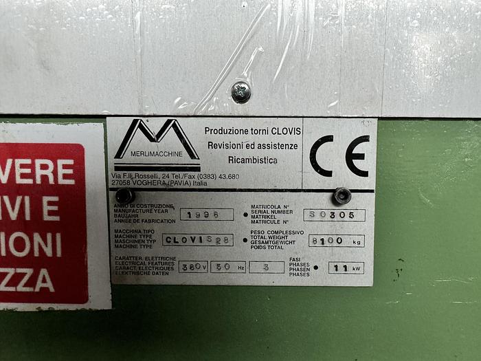 Buone Tornio Parallelo MERLI CLOVIS 28