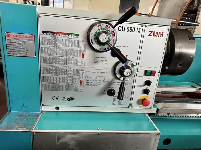 Installata Tornio Parallelo SIBIMEX ZMM CU 580 M