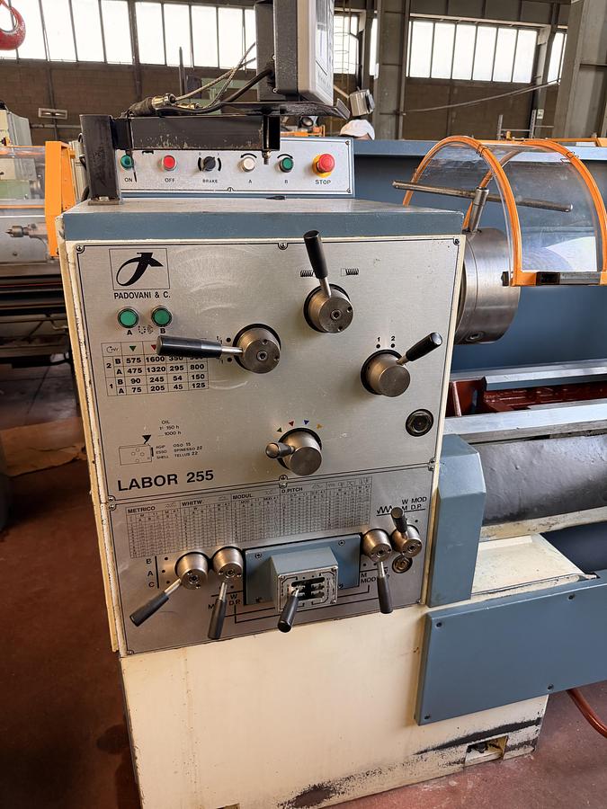 Buone Tornio Parallelo PADOVANI LABOR 255